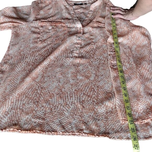 Women's Apt. 9 Sheer Tunic Blouse Size XL! - Picture 7 of 11